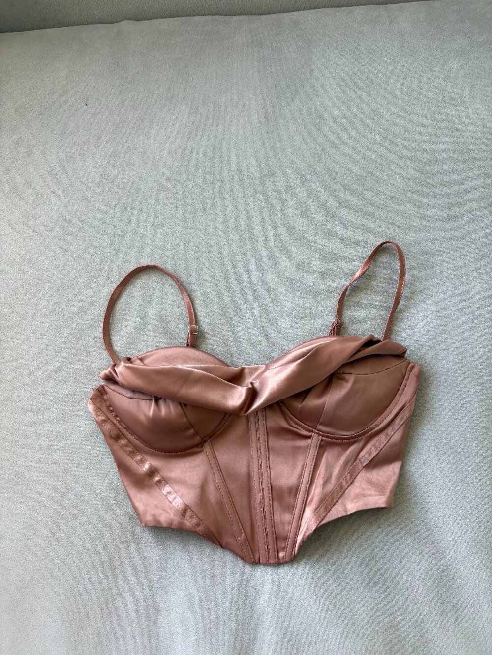 Satin Corset Top